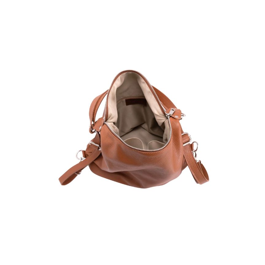 Sac shopper pour femmes en cuir - portable en tant que sac à bandoulière ou sac à dos