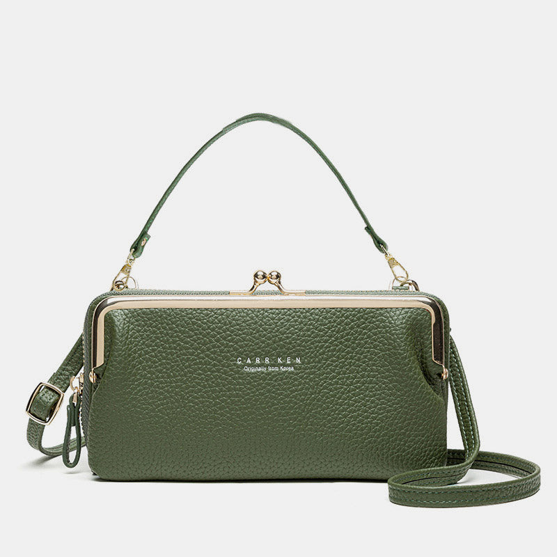 Sac à main mobile tendance en bandoulière – Spacieux, élégant et mécanisme de fermeture sécurisé