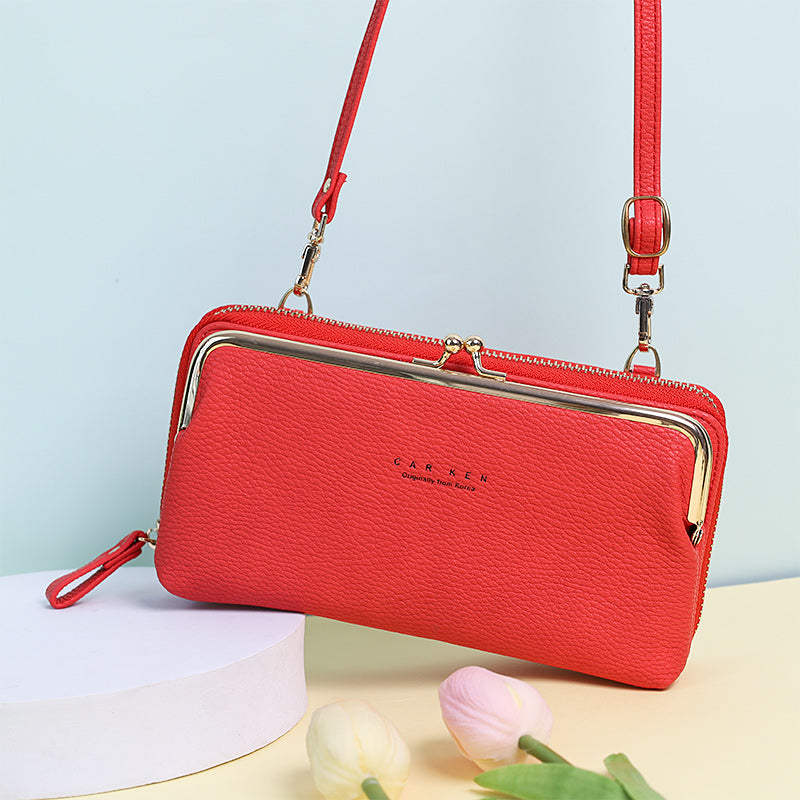 Sac à main mobile tendance en bandoulière – Spacieux, élégant et mécanisme de fermeture sécurisé