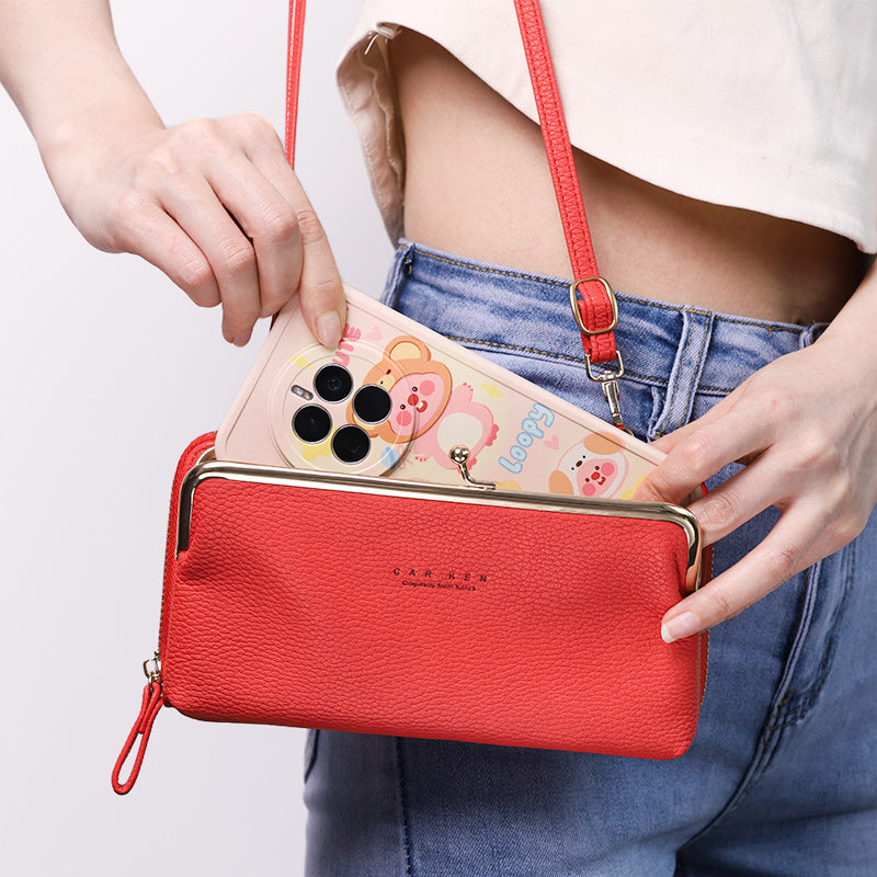 Sac à main mobile tendance en bandoulière – Spacieux, élégant et mécanisme de fermeture sécurisé