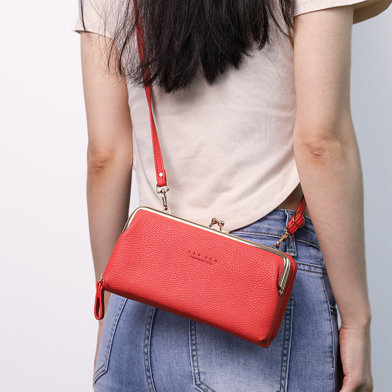 Sac à main mobile tendance en bandoulière – Spacieux, élégant et mécanisme de fermeture sécurisé