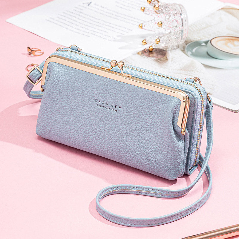 Sac à main mobile tendance en bandoulière – Spacieux, élégant et mécanisme de fermeture sécurisé
