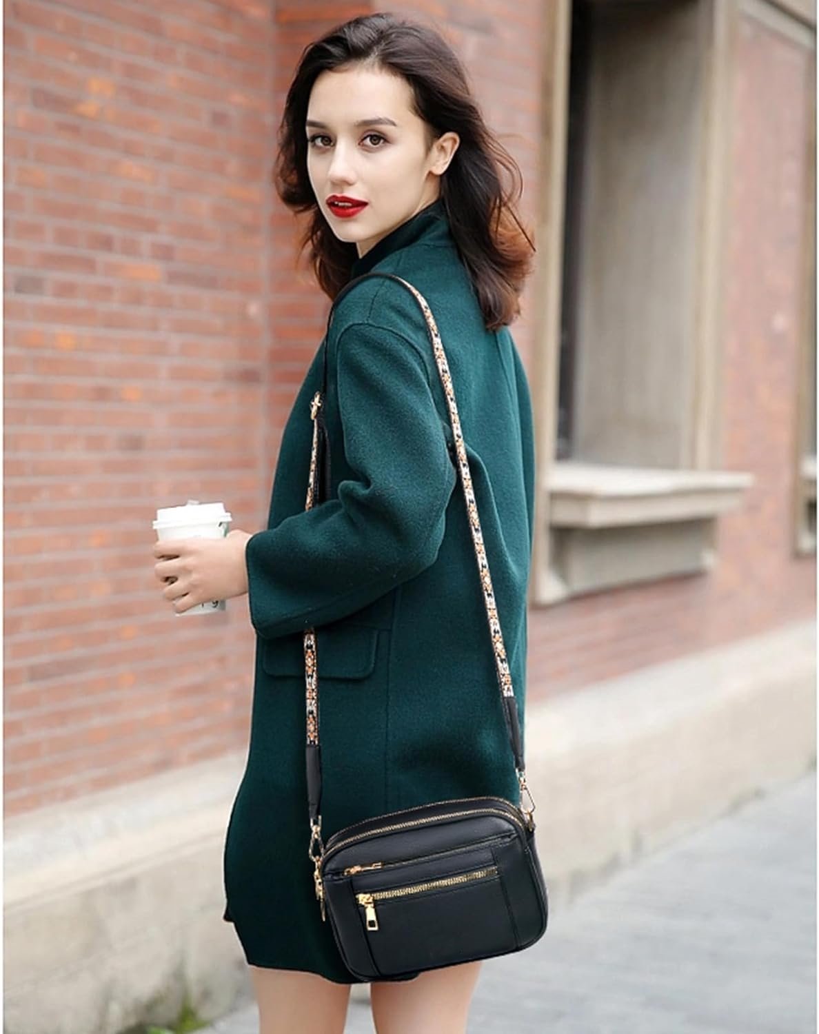 Ella | Sac à bandoulière en cuir raffiné