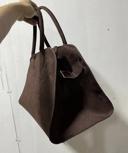 Sac en Suède avec Forme Classique