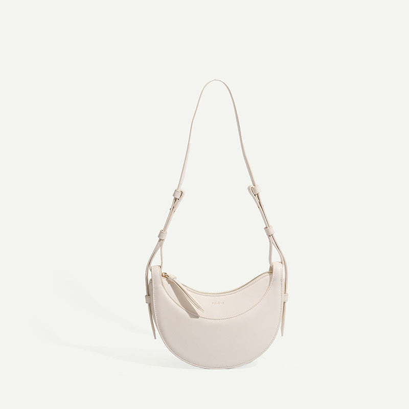 Sac à bandoulière en forme de demi-lune – Moderne, Minimaliste & Chic sans Effort