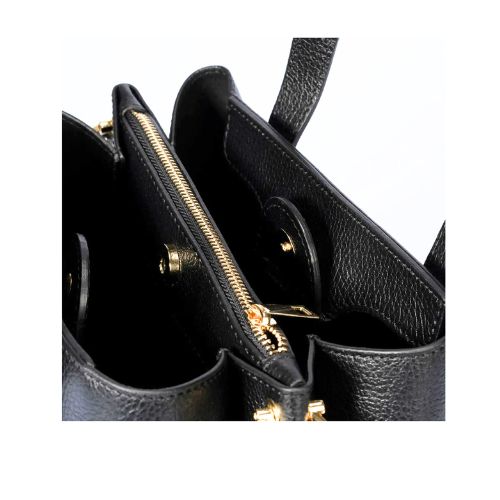 Sac à bandoulière en cuir italien élégant de taille moyenne - stylé et polyvalent