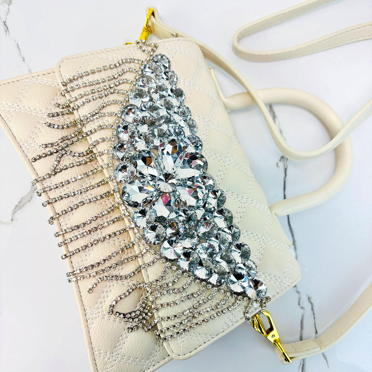 Sac Tote en Velours