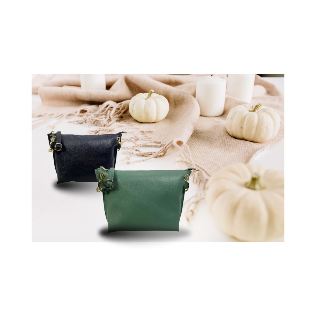Sac de soirée en cuir pour femmes - Clutch minimaliste
