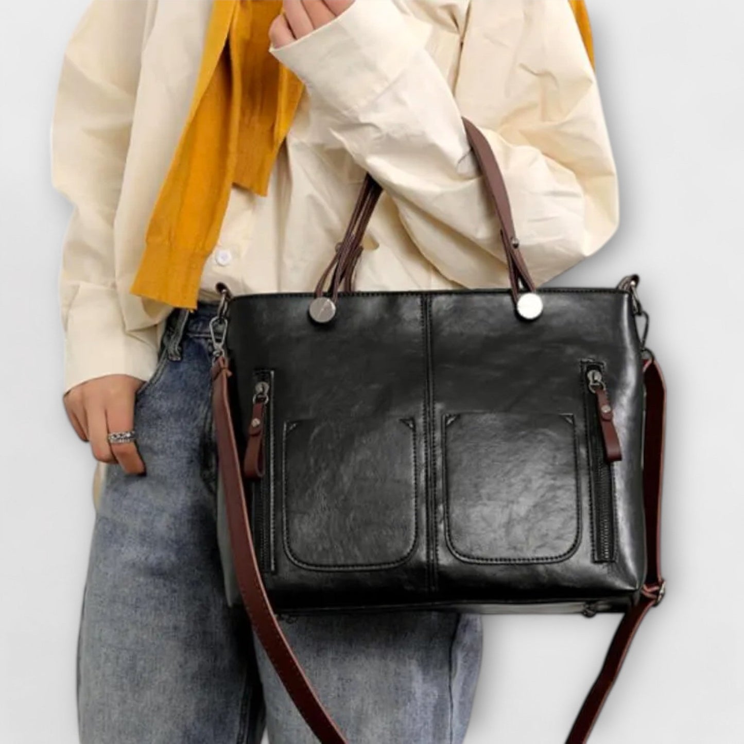 Serenya - Élégant sac en cuir