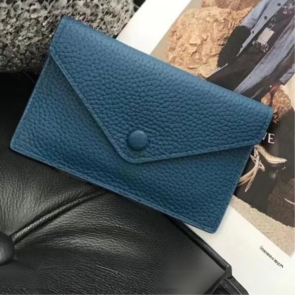 Porte Carte Bancaire en Cuir pour Femme
