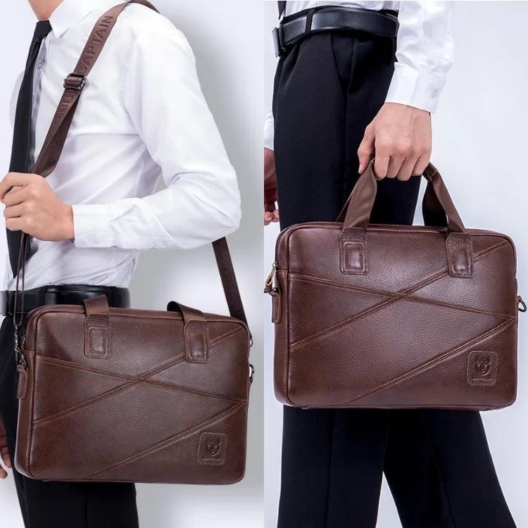 Sac Ordinateur en Cuir pour Homme