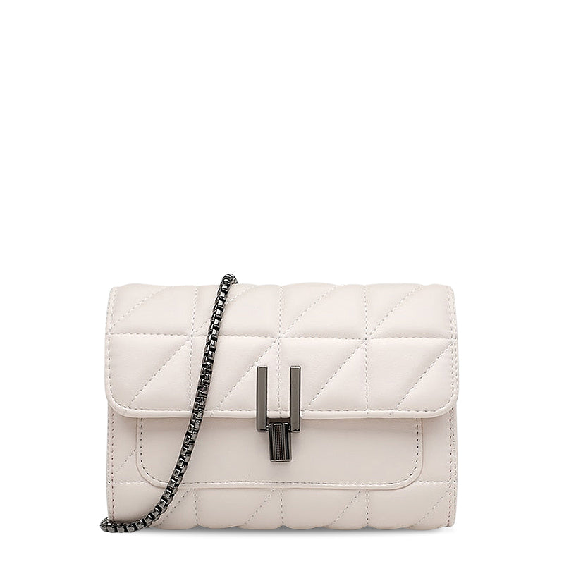 Midnight Luxe – Sac Crossbody Raffiné avec Détail de Chaîne