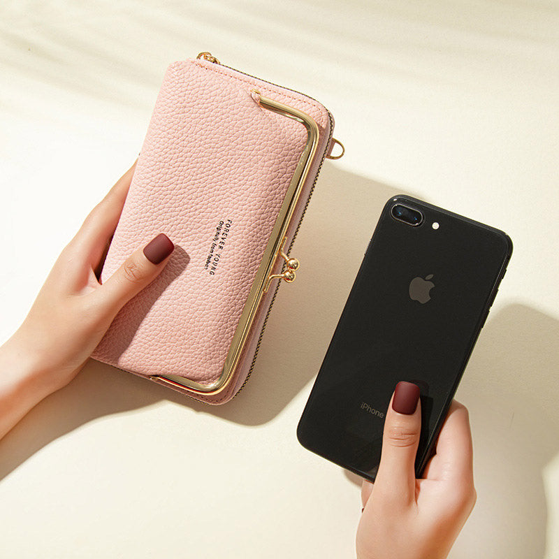 Sac à main mobile tendance en bandoulière – Spacieux, élégant et mécanisme de fermeture sécurisé
