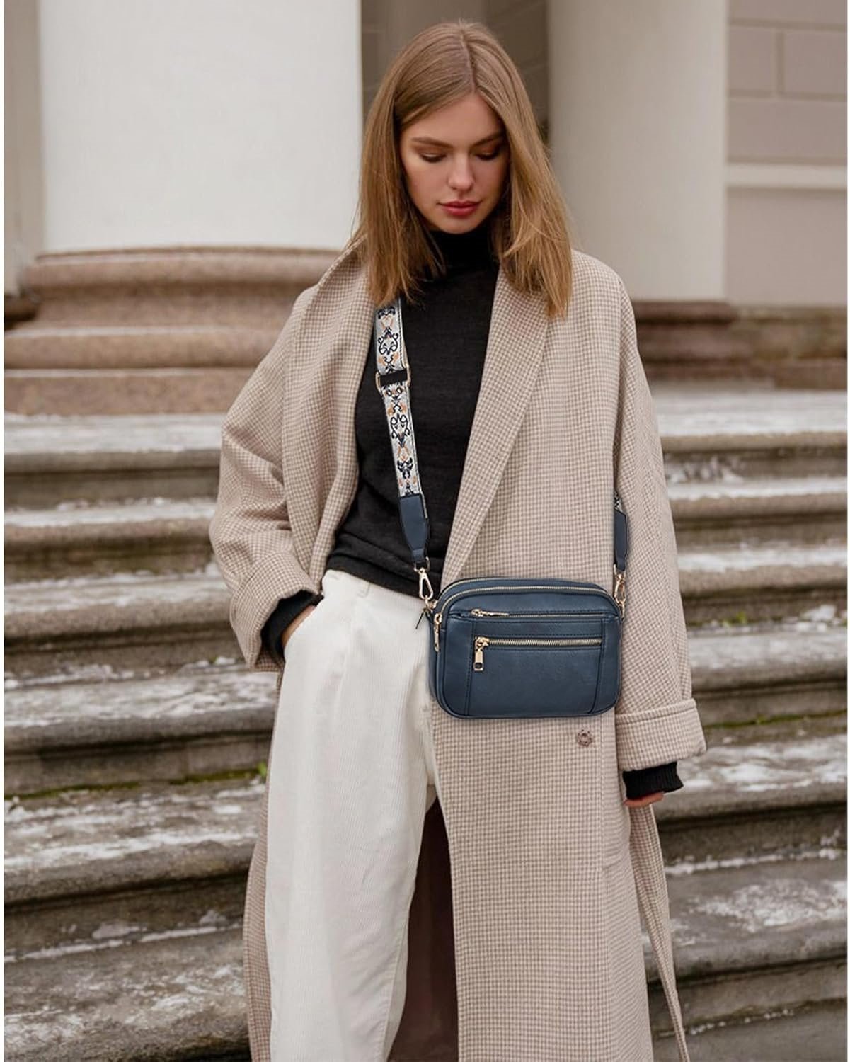 Ella | Sac à bandoulière en cuir raffiné