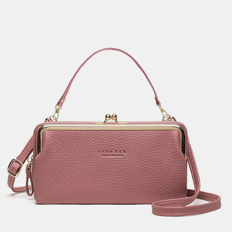 Sac à main mobile tendance en bandoulière – Spacieux, élégant et mécanisme de fermeture sécurisé