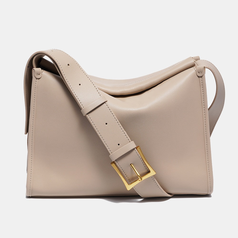 Sac Bandoulière Messager Chic en Cuir Souple