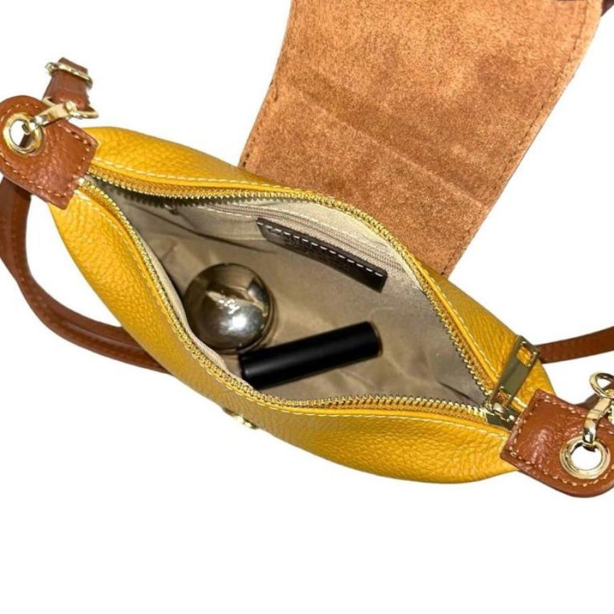 Sac bandoulière en cuir véritable, petit, élégant et polyvalent