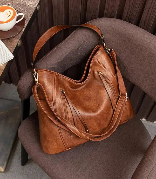 Norah - Sac en Cuir Élégant et Luxueux