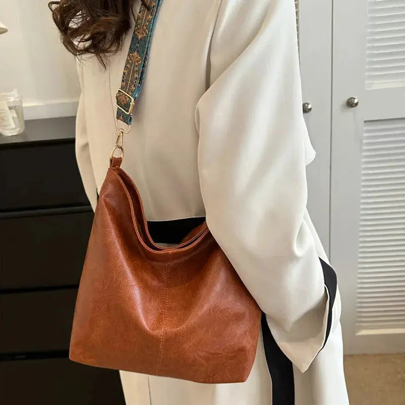Esther - Sac à bandoulière en cuir vintage