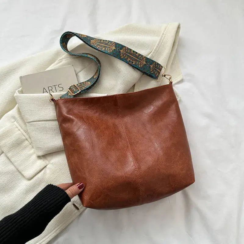 Esther - Sac à bandoulière en cuir vintage