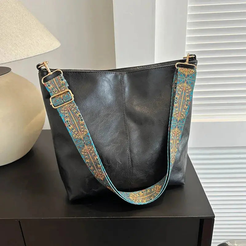 Esther - Sac à bandoulière en cuir vintage