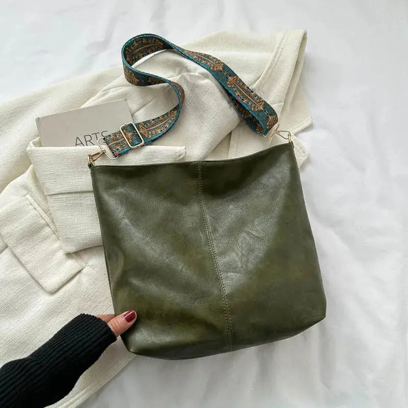 Esther - Sac à bandoulière en cuir vintage