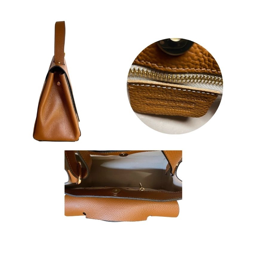 Sac à main en cuir pour femmes - simple et élégant pour toutes les occasions