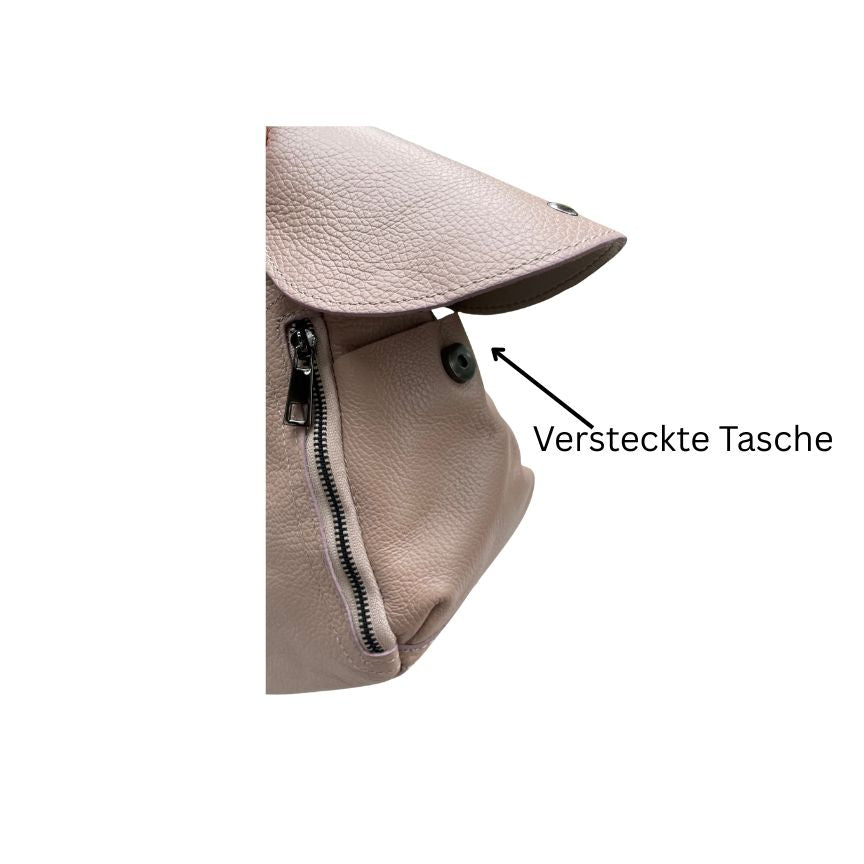 Sac à main pour femmes avec fonction de sac à dos et poche cachée