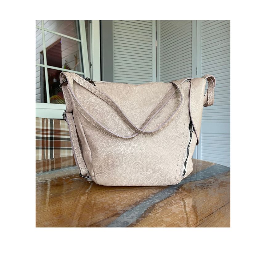 Sac à main pour femmes avec fonction de sac à dos et poche cachée