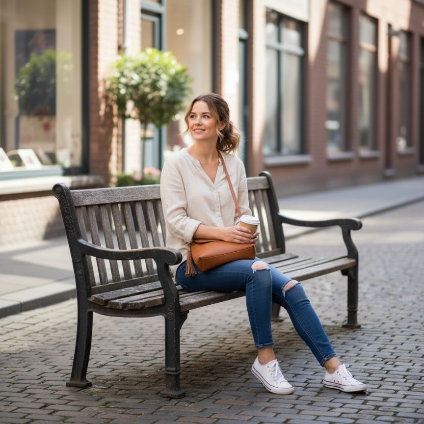 Sac à bandoulière en cuir pour femmes italien avec des détails élégants - design épuré