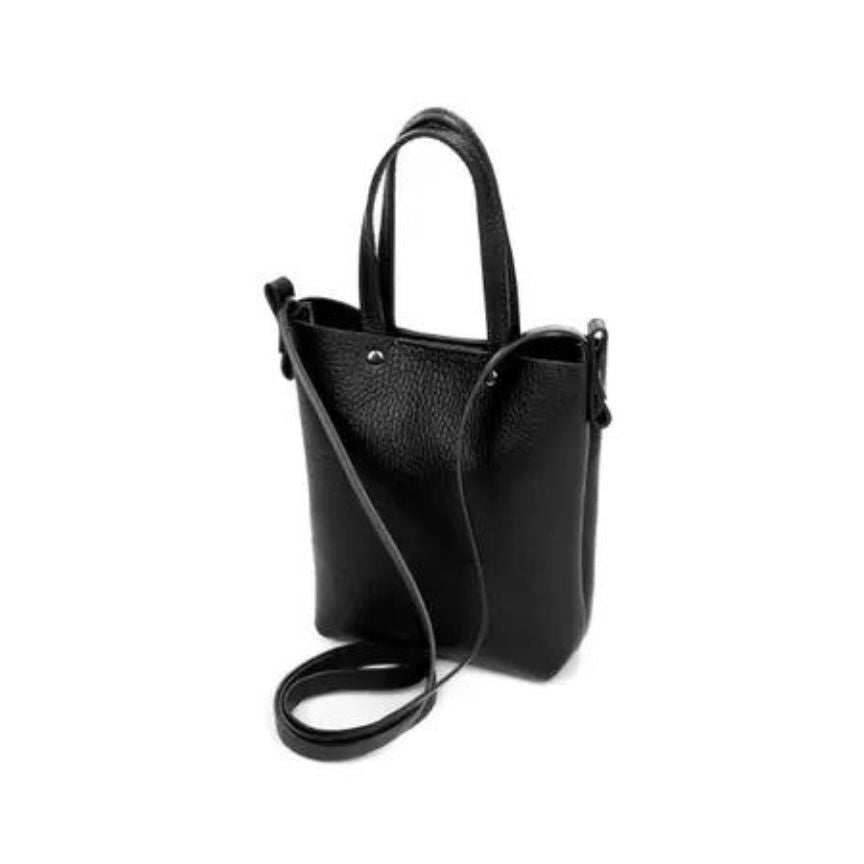 Sac à main minimaliste pour femmes en cuir - Sac italien