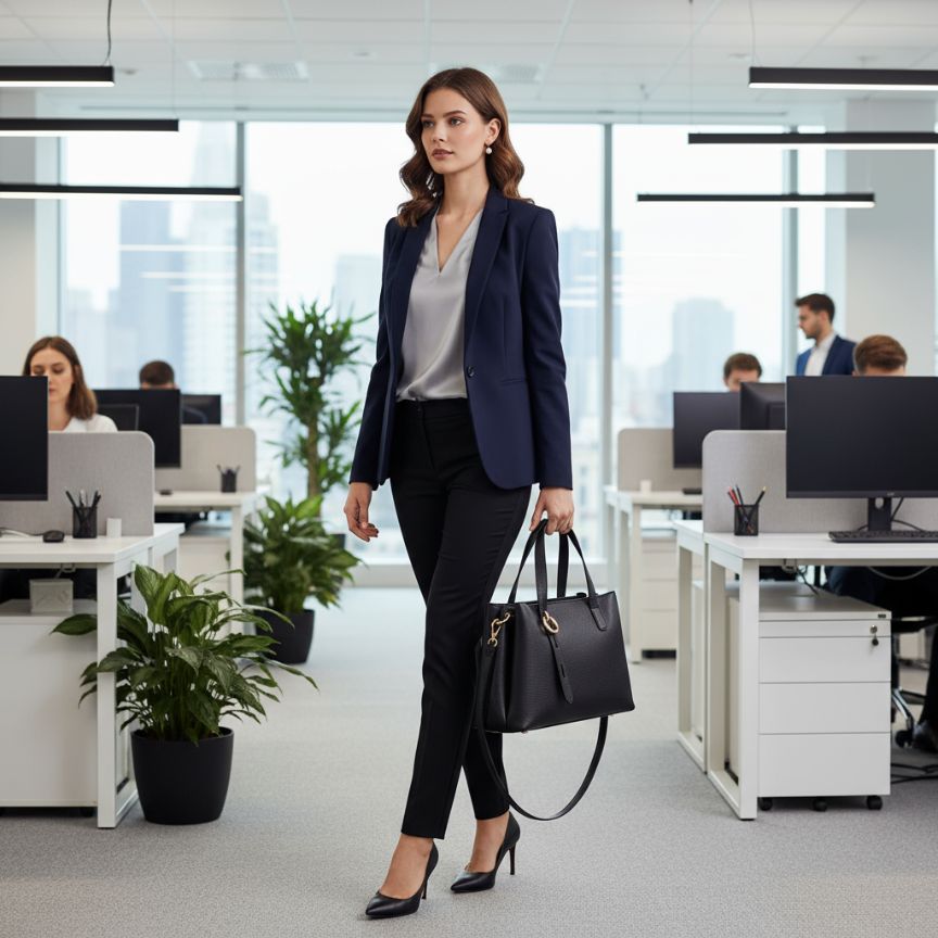 Sac à bandoulière en cuir italien élégant de taille moyenne - stylé et polyvalent