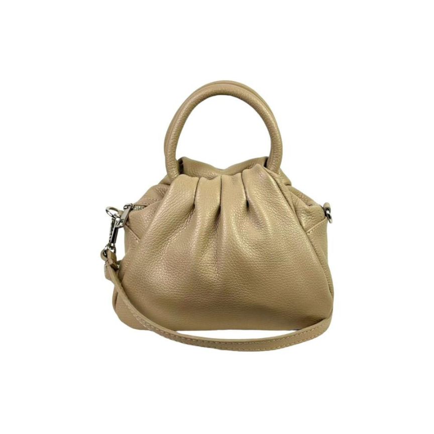 Sac à main élégant pour dames en cuir 100 % - fait à la main en Italie