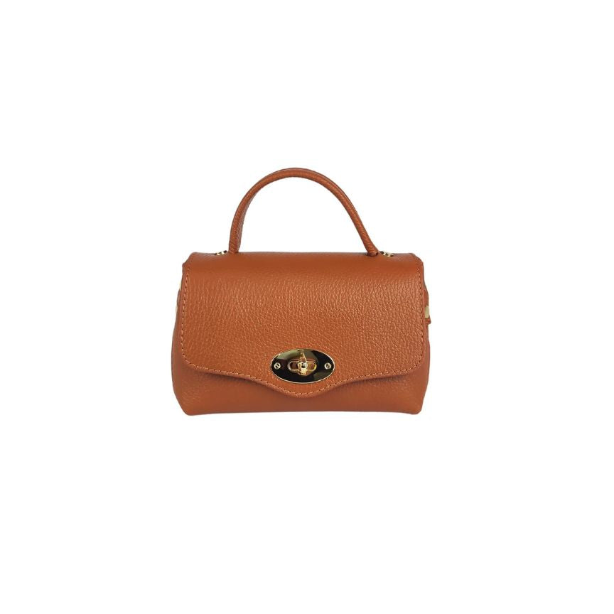 Élégante mini-sac à main en cuir pour femmes d'Italie - simple et petit
