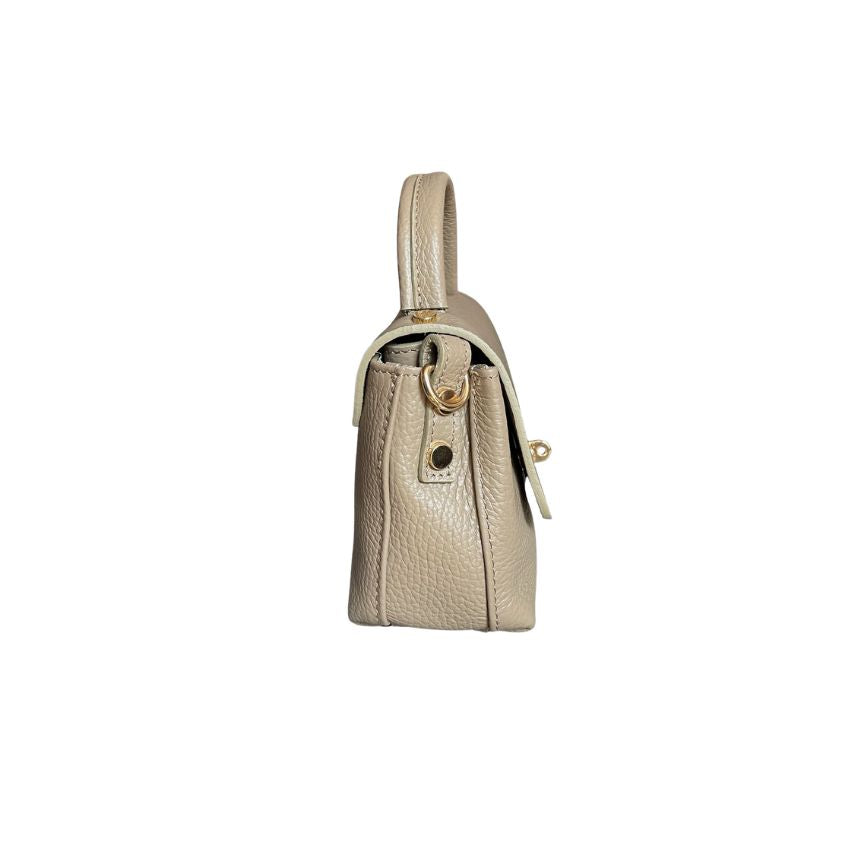 Élégante mini-sac à main en cuir pour femmes d'Italie - simple et petit