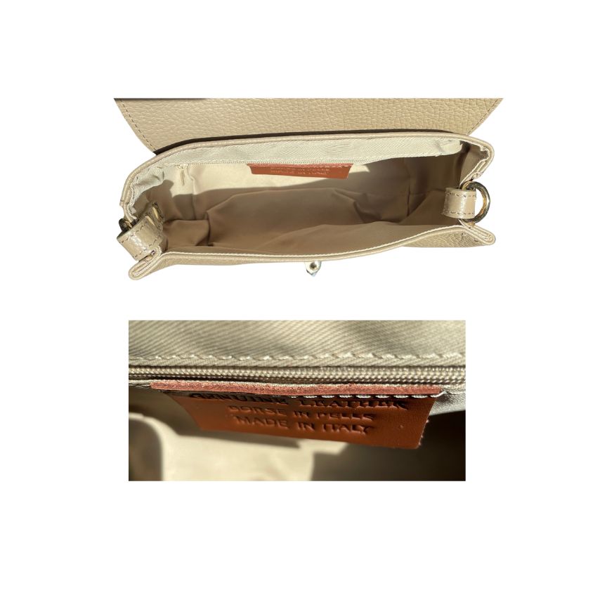 Élégante mini-sac à main en cuir pour femmes d'Italie - simple et petit