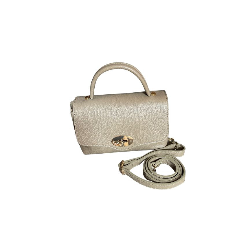 Élégante mini-sac à main en cuir pour femmes d'Italie - simple et petit