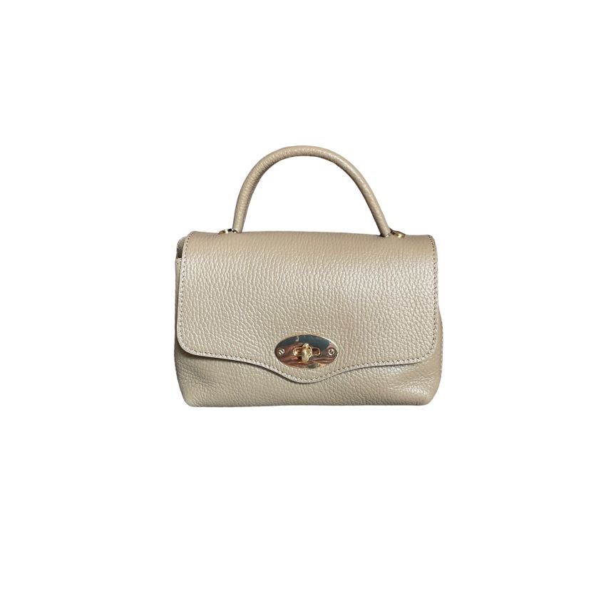 Élégante mini-sac à main en cuir pour femmes d'Italie - simple et petit