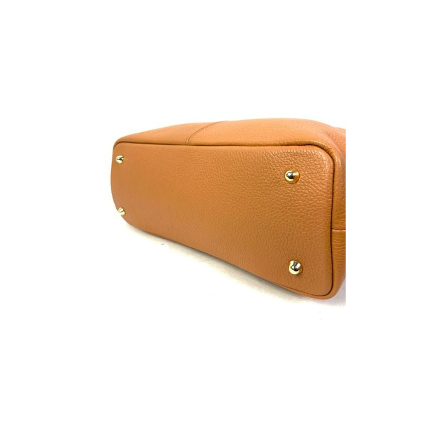 Sac shopper en cuir élégant pour femmes avec poignées - design épuré