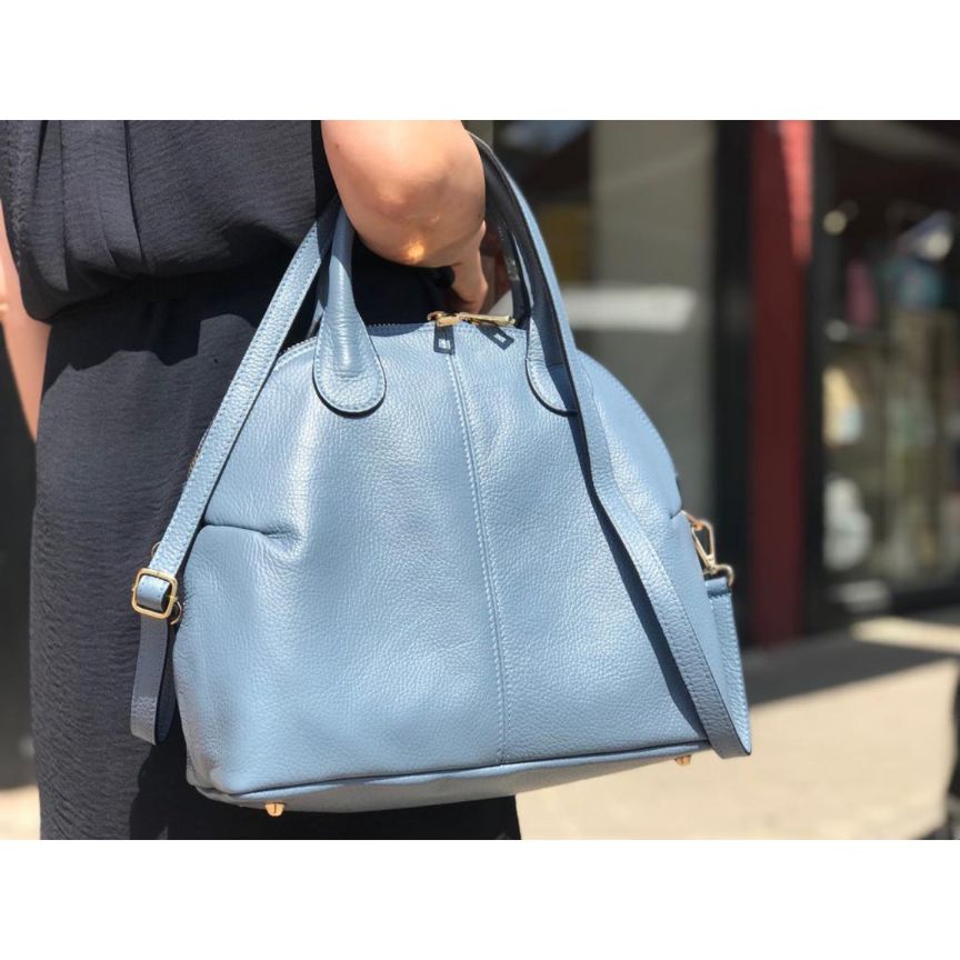 Sac shopper en cuir élégant pour femmes avec poignées - design épuré