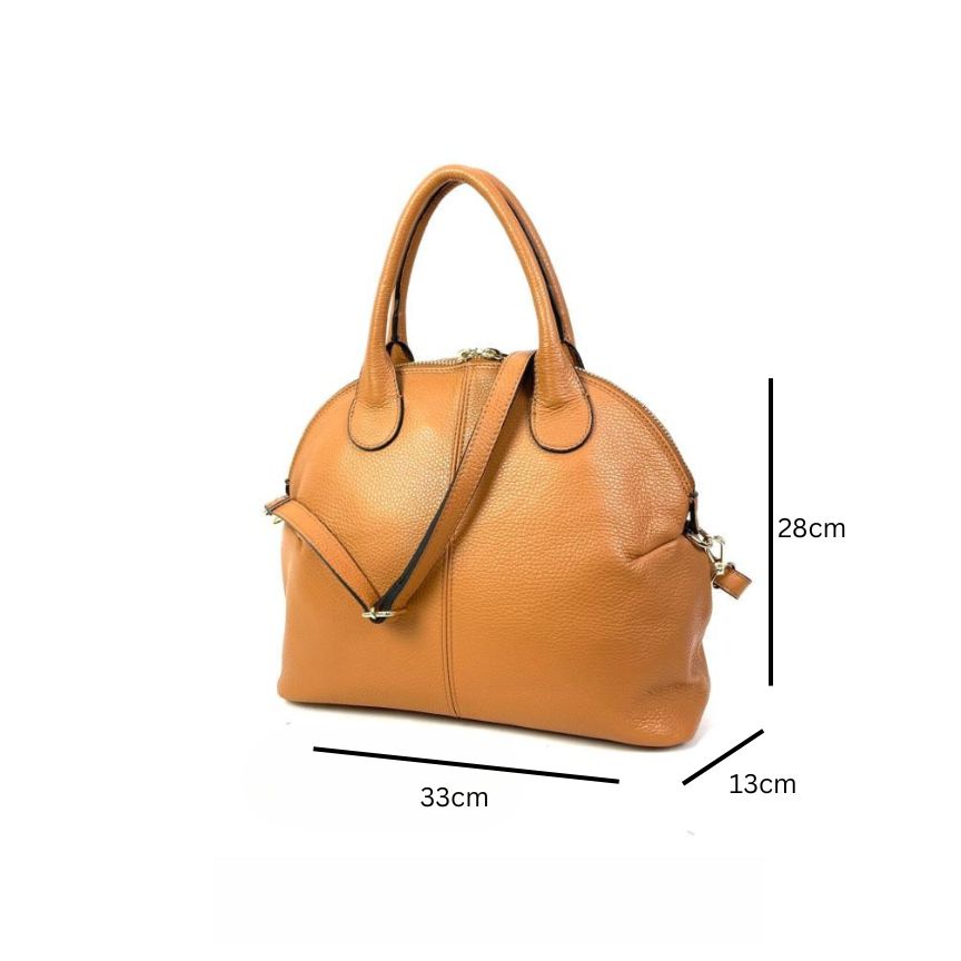 Sac shopper en cuir élégant pour femmes avec poignées - design épuré