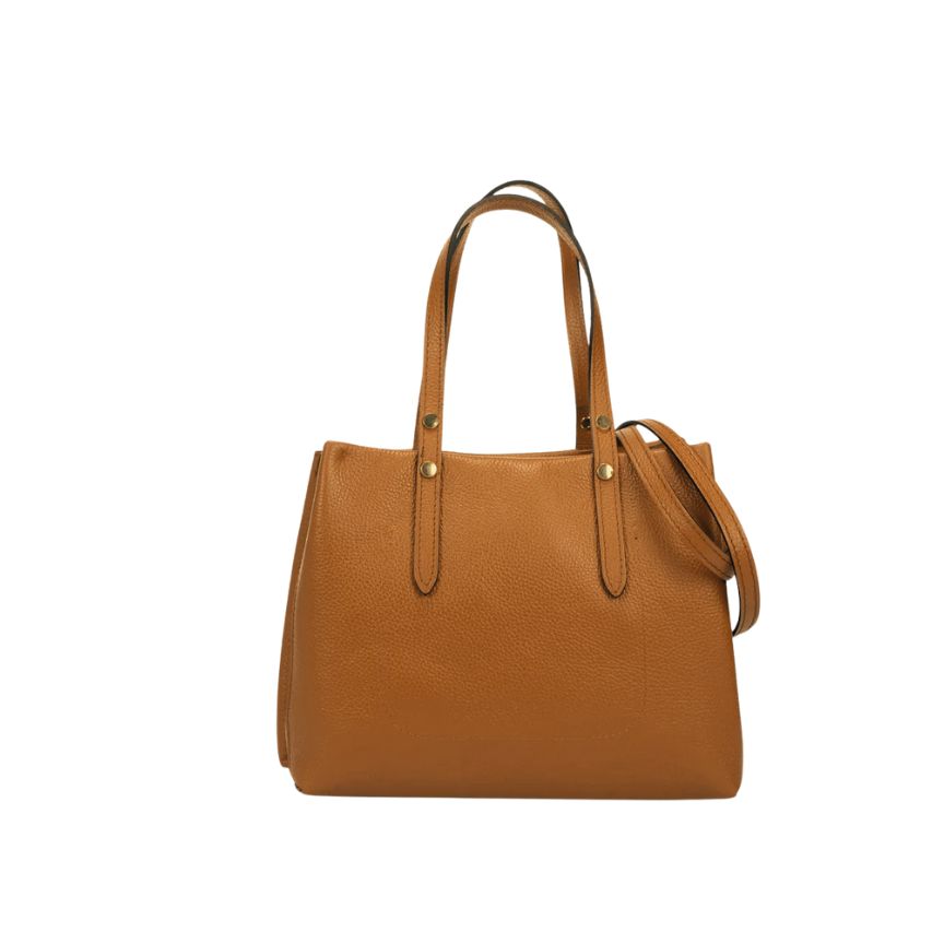 Sac à bandoulière en cuir pour femmes élégant - design épuré