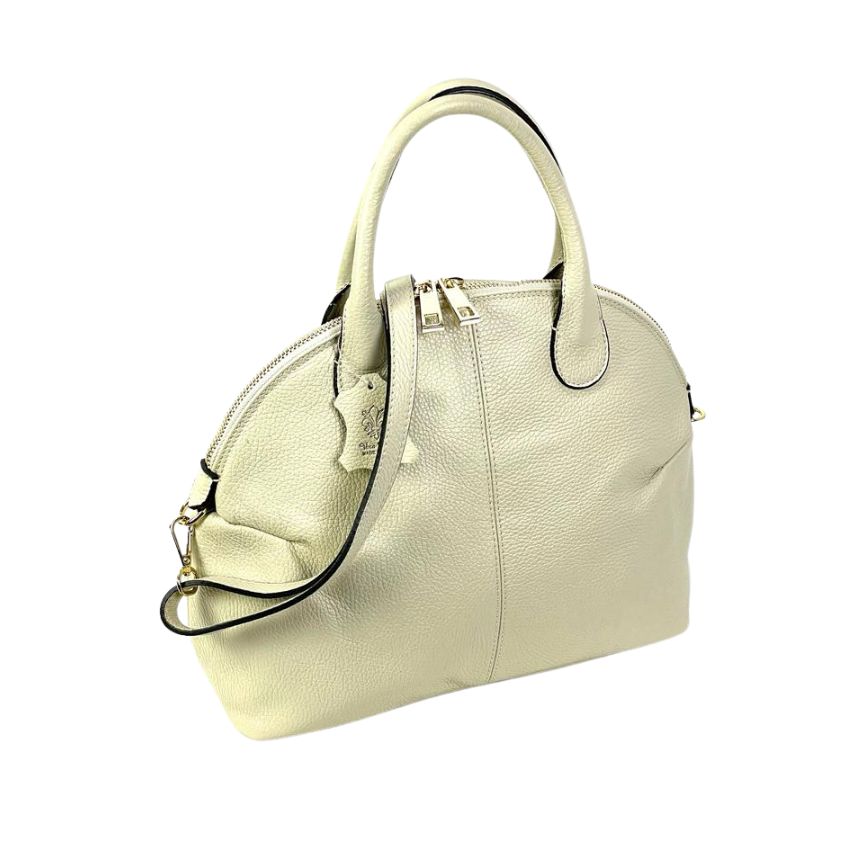 Sac shopper en cuir élégant pour femmes avec poignées - design épuré