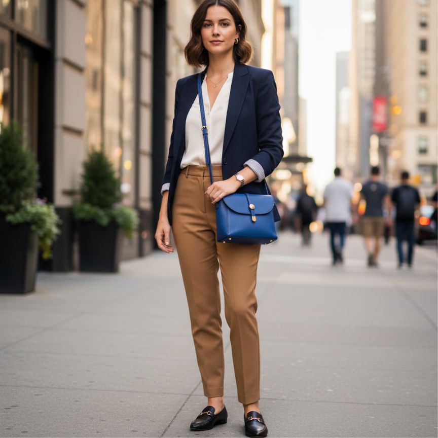 Sac à main en cuir pour femmes élégant - stylé et pratique