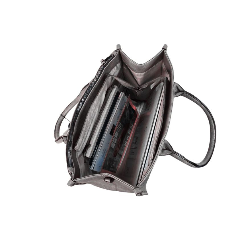 Sacoche professionnelle en cuir pratique avec compartiment pour ordinateur portable