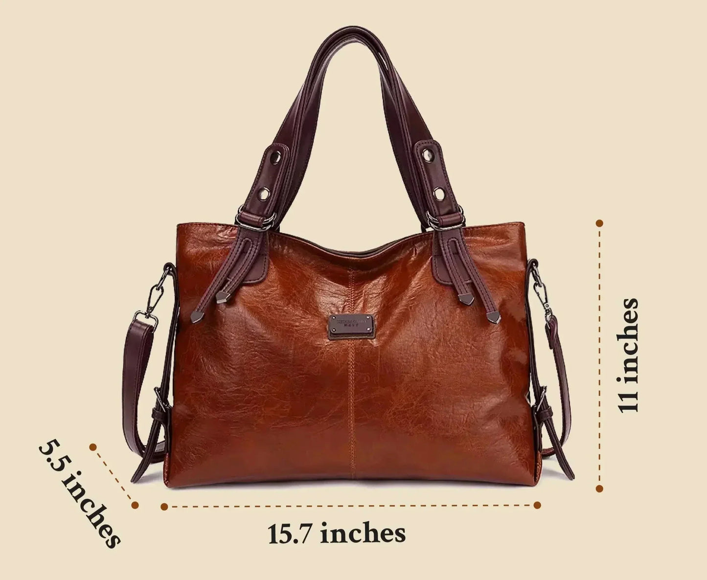 Sac à bandoulière en cuir Journey