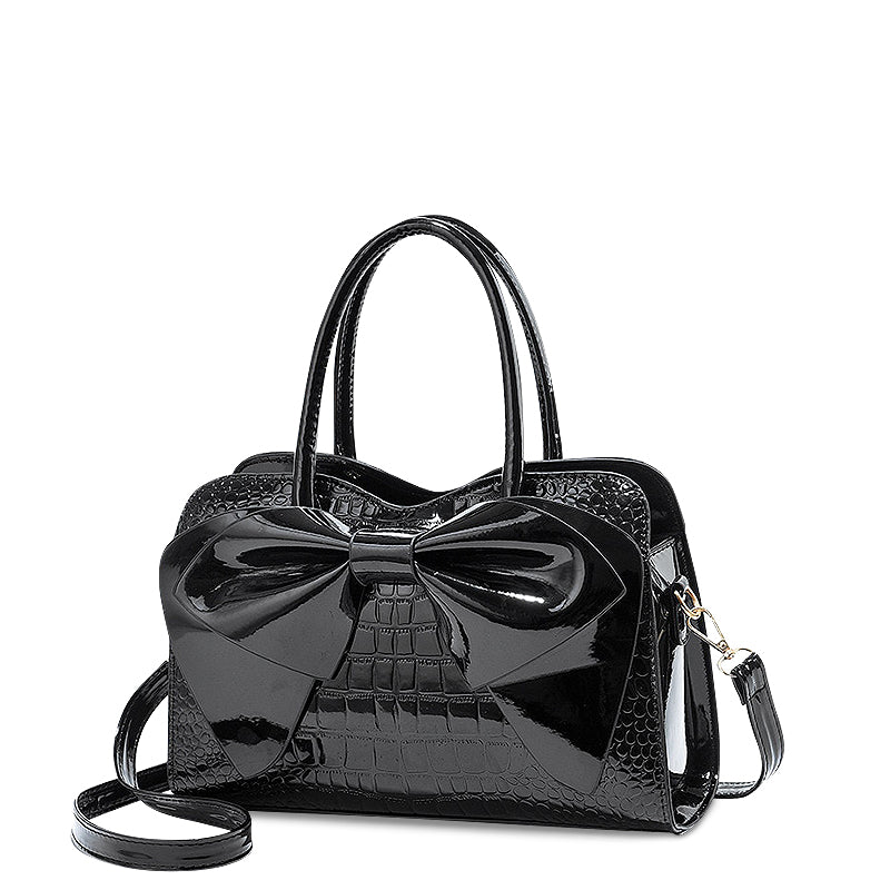 Sac à main tendance pour femmes avec un grand nœud – Look moderne et élégant