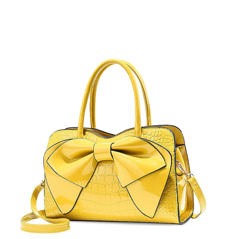 Sac à main tendance pour femmes avec un grand nœud – Look moderne et élégant