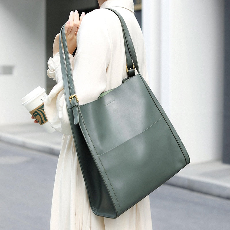 Sac Bandoulière à Epaule Classique en Cuir
