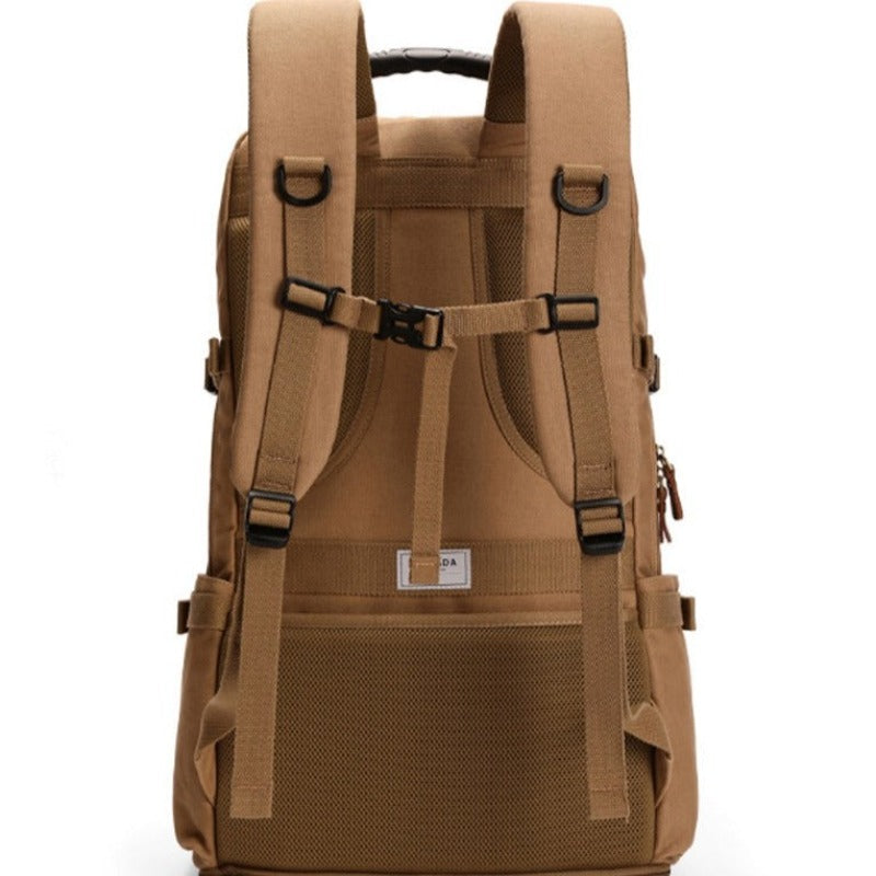Sac de Voyage et Randonnée Multipoches en Toile Décontracté